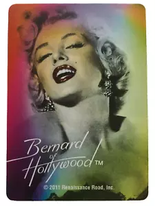 Beautiful Sexy Portrait of Marilyn Monroe by Bernard of Hollywood Playing Card - Picture 1 of 2