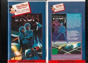 Tron 1982 VHS German PAL Walt Disney Home Video Collection Großbox Jeff Bridges - Bild 1 von 1