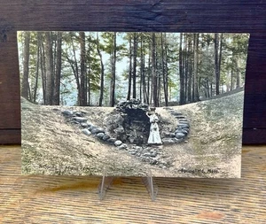 A Spring in Forest Park Postcard ~ Springfield, MA - Picture 1 of 2
