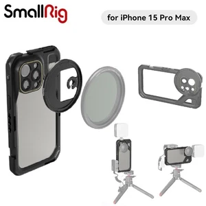 Jaula para teléfono inteligente SmallRig para iPhone 15 Pro Max soluciones de video móvil para iPhone - Imagen 1 de 15