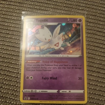 Togetic SWSH: Sword & Shield Promo Cards SWSH276 Cosmos Holo Rare MINT Condition - Image 1 of 4