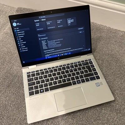 HP Elitebook x360 1040 G6 14" Core i7  8th gen, 8GB RAM & 256GB, Touchscreen. - Image 1 of 4