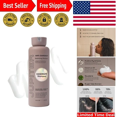 Dermatologist-Tested Anti-Dandruff Shampoo - Moisturizes & Soothes Itchy Scalps - Image 1 of 4