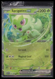 SV: Scarlet & Violet Promo Cards #087 Sprigatito ex SEALED - Picture 1 of 2