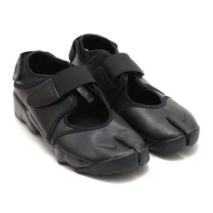 Nike Air Rift Leather Black HM5737-002 Women’s US5-12 Split Toe Shoes New - Picture 1 of 6