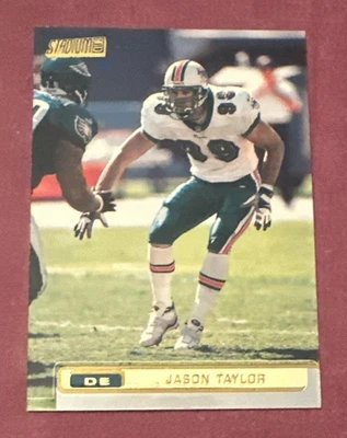 2001 Stadium Club #83 Jason Taylor - Miami Dolphins - Image 1 of 2