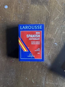 Larousse Mini Spanish Dictionary – Spanish-English Pocket Reference - Picture 1 of 3