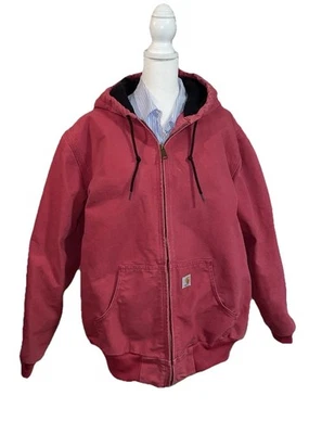 Carhartt Women’s Jacket XL (sz 16-18) 50 Chest Hooded Full Zip Quilted WJ130 - Image 1 of 4