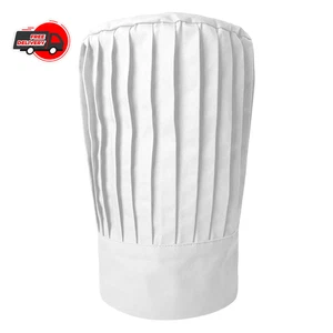 Tall Chef Hat in White - Picture 1 of 8