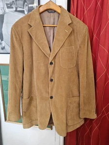 Tombolini 700€ Men' Blazer Jacket Cotton Size EU 54 ( XL ) Made in Italy - Picture 1 of 14