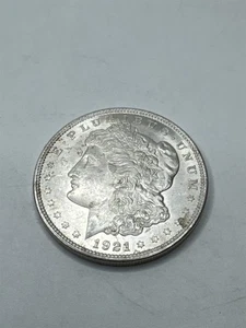 1921 Morgan Dollar Silver Dollar ~ United States Scarce Coins - Bild 1 von 2