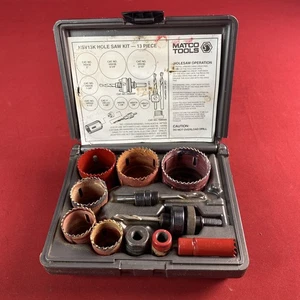 Matco Tools (HSV13K) 13-Piece Hole Saw Kit 3/4" - 2 1/2" - Picture 1 of 7