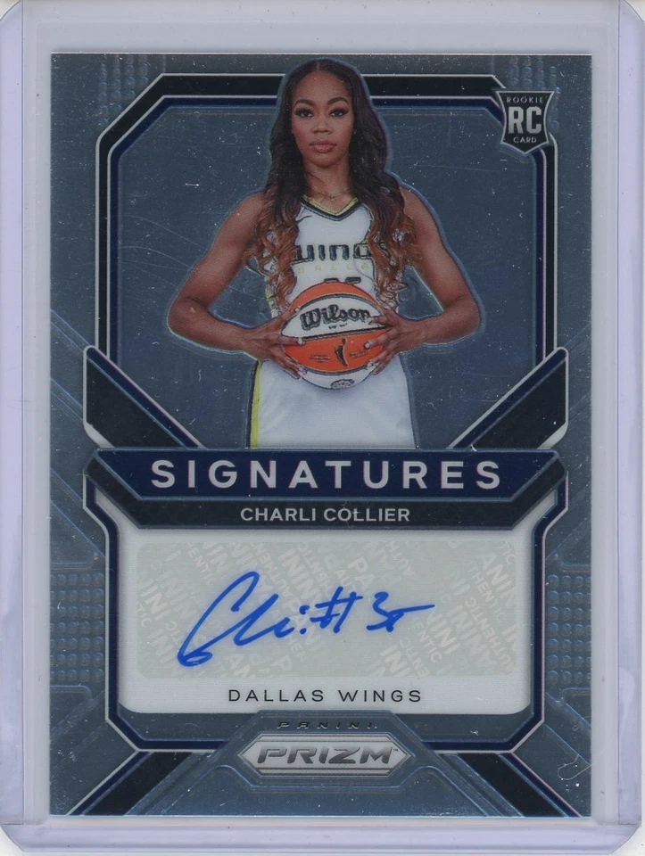 2021 Prizm WNBA Charli Collier Rookie Auto #SG-CCL Dallas Wings - Image 1 of 2