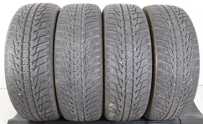 4 x 215/60R17 100H Winter Tyres Nokian WR SUV 3 2x6-6.5mm/2x7-7.5mm 2016 XL - Image 1 of 4