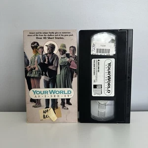 Your World As I See It VHS 1994 Comedy Short Films Jim Varney Ernest P. Worrell - Picture 1 of 2