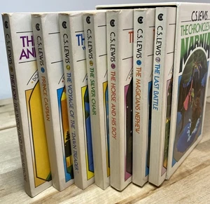 The Chronicles Of Narnia by C.S. Lewis Box Set 1970 Very Fine - Picture 1 of 10