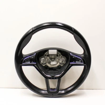 SKODA OCTAVIA III Combi 5E5 Lenkrad 5E0419091BQ 1.0 Benzin 85kw 2019 27861577 - Bild 1 von 4