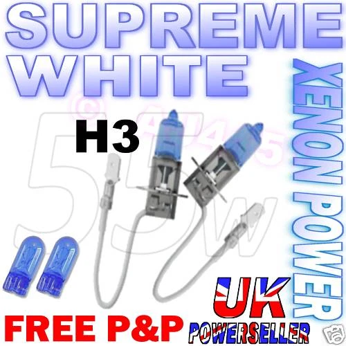 Bombillas antiniebla blancas Supreme H3 Ford Escort V Foto 1 de 1