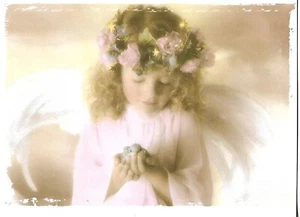 NEW LEANIN TREE CARD - Sweet Little Angel - Please Feel Better - Picture 1 of 3