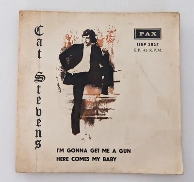 CAT STEVENS RARE  ISRAELI EP - Image 1 of 4