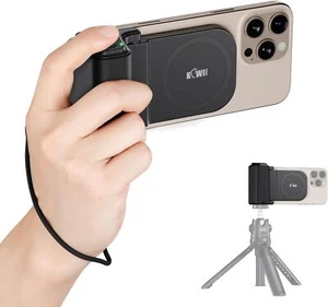 Magnetic Phone Camera Grip Handle Bluetooth Remote for iPhone 16 15 14 / Android - Afbeelding 1 van 9