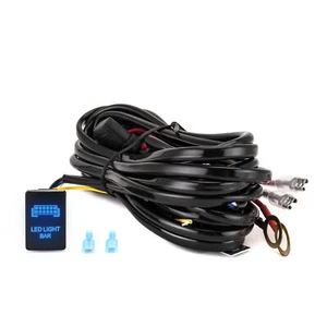 For Toyota Tundra 2008-2024 LED Light Bar Push Switch Button Wiring Harness Kit - Picture 1 of 10