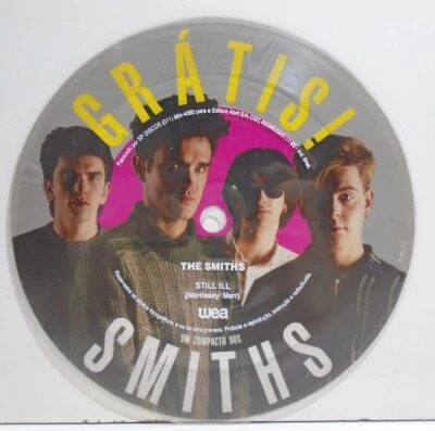 THE SMITHS STILL ILL EXCLUSIVE BRAZIL 1986 PROMO FLEXI DISC 7" SINGLE SIDED - Image 1 of 2