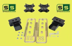 3"/2" Lift Strut Spacers Blocks U-Bolts Kit Fits 2009 - 2020 Ford F150 2wd - Foto 1 di 1