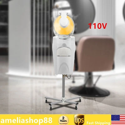 700W Ultrasonic Ozone Hair Steamer Color Oil Treatment Perming Machine Salon Spa - Image 1 of 4