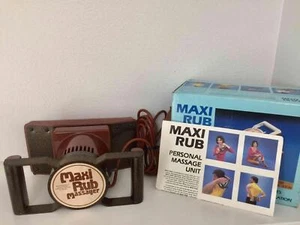 MR2 Maxi Rub Massager 2 Speed Vibrating Full Body Back Pain Relief Professional - Picture 1 of 10