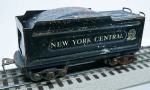 MARX O O27 Steam Loco Tender #H hojalata MarLines New York Central - Imagen 1 de 5