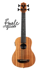 Kala Nomad FS electro-acoustic U-Bass (bass ukulele) with padded gig bag - Picture 1 of 5
