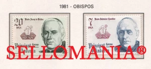 1981 OBISPO BISHOP CASAÑAS I PAGES DE BOLTAS 146 / 47 ** MNH ANDORRA TC21879 - Picture 1 of 1