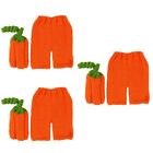 3 Sets Baby Photoshoot Clothing Infant Pumpkin Costume Newborn Christmas Outfit