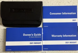 2021 HONDA INSIGHT OWNERS MANUAL USER TUTORING  OPERATORS USER GUIDE BOOK SET - Bild 1 von 1