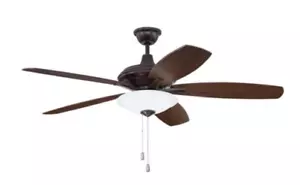 CRAFTMADE JAM52OBG5-LED 52" Jamison Ceiling Fan with Blades and Light Kit - Picture 1 of 1
