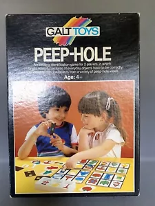 Galt Toys Peep-Hole Game complete. - Picture 1 of 3