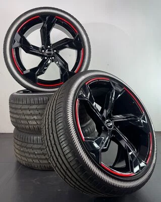 Audi E-tron S 22 Zoll Felgen Sommerräder Sommerreifen 4KE601025D e tron #C407 - Bild 1 von 4