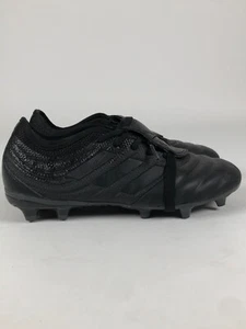 Adidas Copa Gloro FG Mens Size 6.5 / 39.5 Black Leather Soccer Sneakers Cleats - Picture 1 of 12
