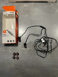 Kopfhörer In ear - JBL T110 by HARMAN - Schwarz - Bild 1 von 2
