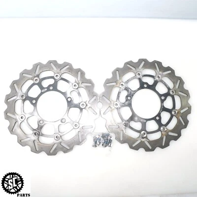 Suzuki GSXR600 2006 2007 Arashi Wave rotores de freno delanteros Foto 1 de 4