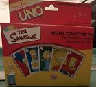 The Simpsons 2001 UNO Special Edition Card Game in Deluxe Collector Tin Vintage 