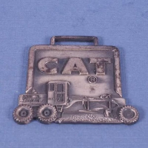 Vintage CAT Caterpillar Grader Watch Fob Foley Machinery Co. - Picture 1 of 3