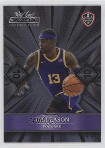 2021-22 Wild Card Alumination Green Foil 10 Stripe /25 Tari Eason #ABC-80