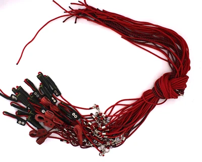 Paquete de 5 cordones de cuero para aves de corral 56" - Calzas Amarrador Gallos Foto 1 de 4