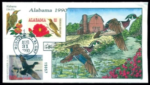 Duck FDC - AL12 1990 Alabama - Picture 1 of 1