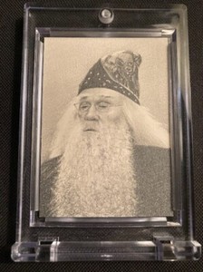 HARRY POTTER PROFESSOR DUMBLEDORE RICHARD HARRIS SKETCH CARD RICHARD SALVUCCI