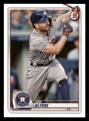2020 Bowman Jose Altuve #88  Houston Astros - Image 1 of 2