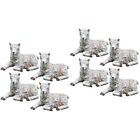  8 Pcs Micro Landscape Sheep Terrarium Tank Tabletop Miniatures Desktop