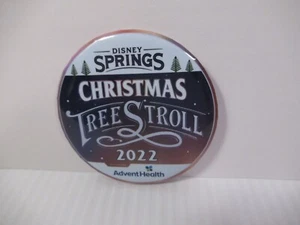 Bottone Passeggiata Albero di Natale Disney Springs 2022 mai indossato - Foto 1 di 2